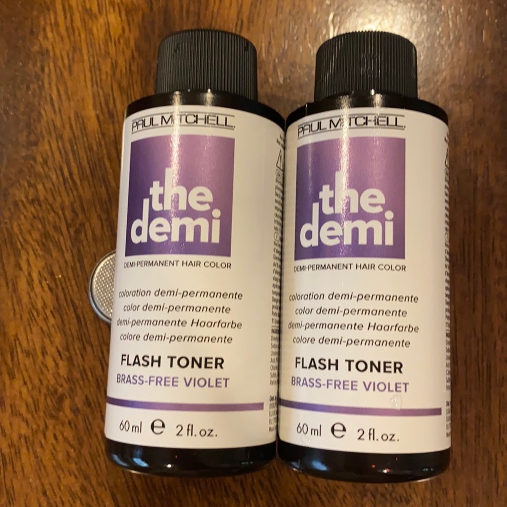 Paul Mitchell The Demi Flash Toner Brass Free Violet 2 oz